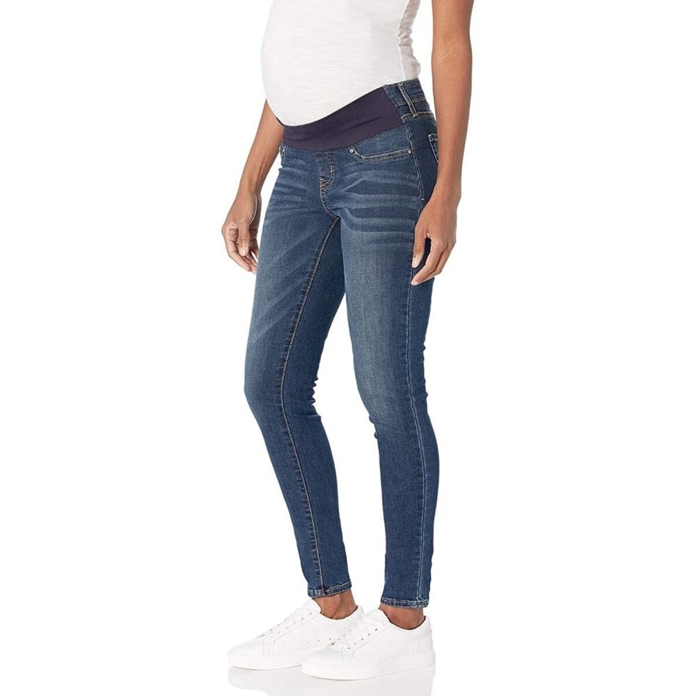 Signature by Levi Strauss Gold Label Women’s Maternity Baby Bump Skinny Jeans - Picture 5 of 10